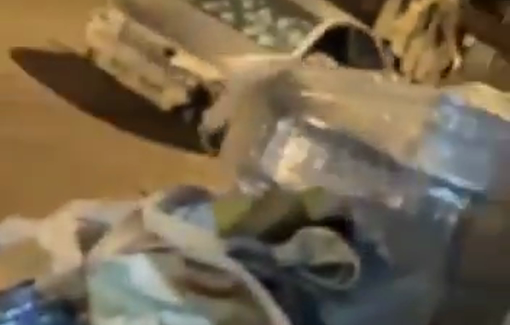 Thumbnail preview image for the video titled: After Israeli forces executed a family at point-blank range in Tammun, they towed away the car