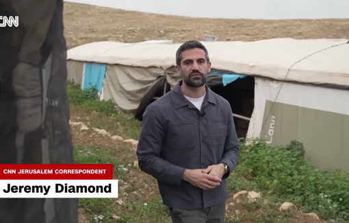 Thumbnail preview image for the video titled: CNN interviewed Qusai Abu al-Kebash, a 29-year-old Palestinian shepherd, who was sexually assaulted by Israeli settlers in Khirbet Humsa