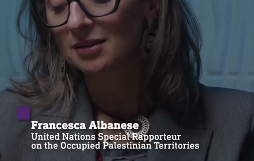 Thumbnail preview image for the video titled: Israel using Palestinians to go into the tunnels to see if there were booby traps