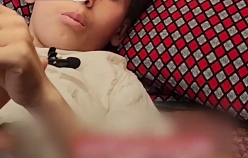 Thumbnail preview image for the video titled: 12-year-old Namer Al-Namer explaines how the force brought dogs to bite and attack them and settlers and their children to pee on the prisoners