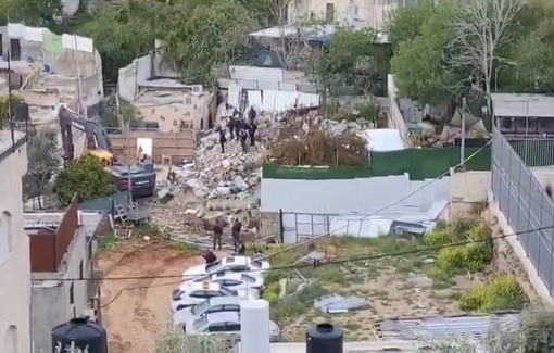 Thumbnail preview image for the video titled: In Al-Bustan, Palestinian families are being thrown into the street to build a promenade for settlers, ‘King David’s Garden’