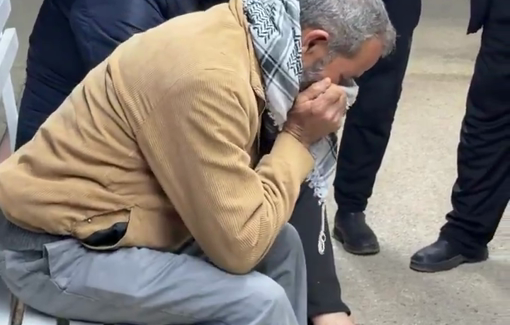 Thumbnail preview image for the video titled: The elderly woman Sabriya Shamasna died following the Israeli soldiers’ invasion of her home in Jayyous, near Qalqiliya.