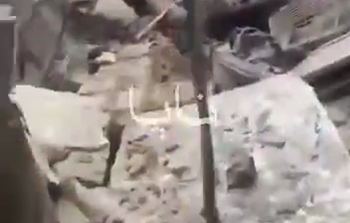 Thumbnail preview image for the video titled: Israeli forces launched Operation “Eternal Darkness” against "Hezbollah fighters" but bombed hundred of civilians buildings