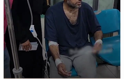 Thumbnail preview image for the video titled: Testimony of a released Palestinian about torture and humiliation endured in Israeli detention camps