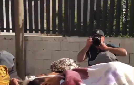 Thumbnail preview image for the video titled: Residents of Al-Lubban Al-Sharqiya, mourn the child Yusuf Kaabneh killed by Israeli soldiers
