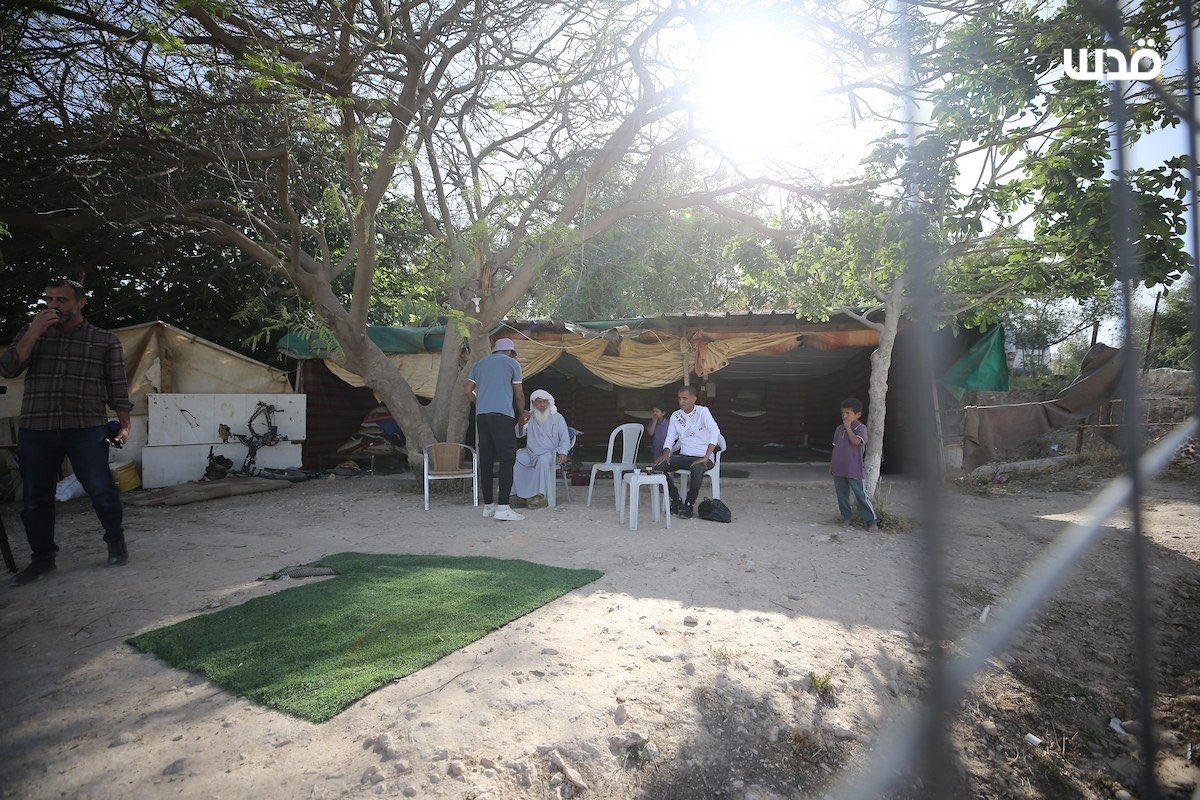 Thumbnail preview image for the video titled: Palestinian Bedouin village of Khan al-Ahmar, threatened with immediate evacuation by Finance Minister Bezalel Smotrich