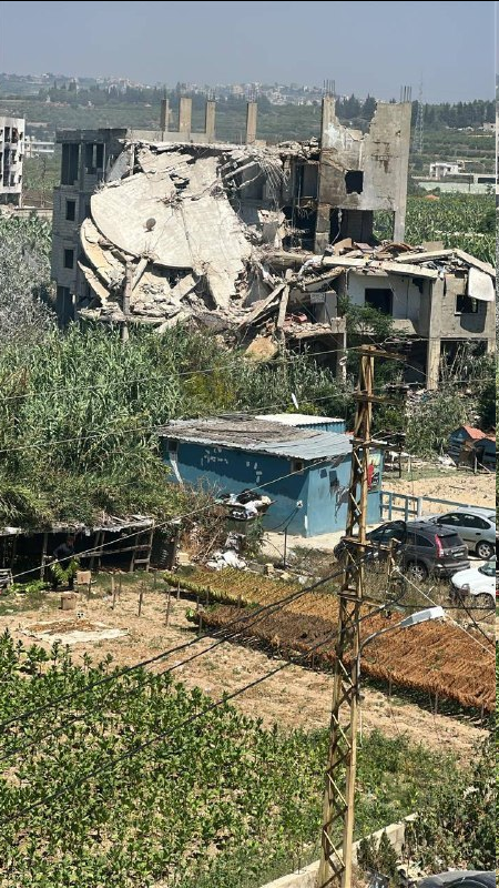 Thumbnail preview image for the video titled: Israeli strike near Hiram Hospital wounds 10 nurses and medical staff, damages emergency department