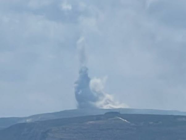 Thumbnail preview image for the video titled: Israelis detonting houses in Shihin, nearby Tayr Harfa, Tyre region