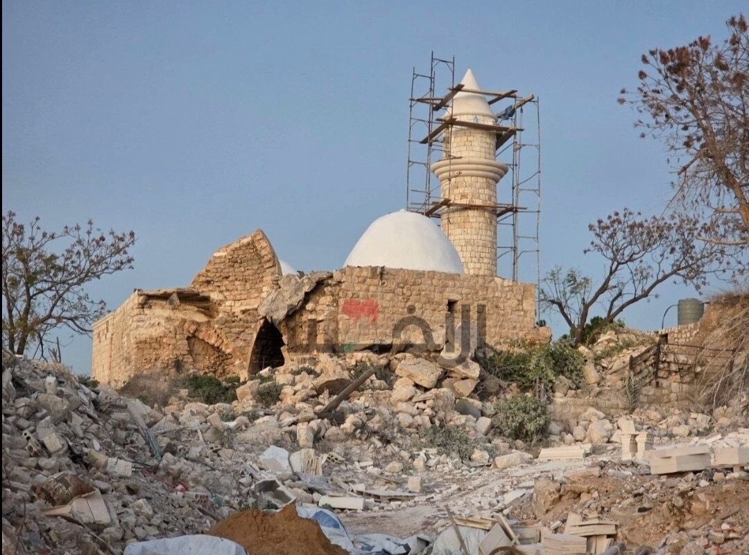 Thumbnail preview image for the video titled: Israel dropped bombs on the Shrine of Simon Peter, Apostle of Christ in Chamaa