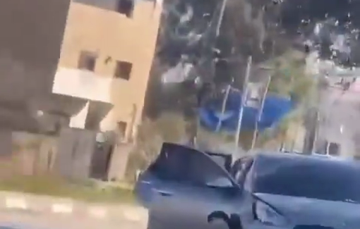 Thumbnail preview image for the video titled: The Israeli forces open fire on a civilian vehicle in Jenin killing Ahmed Nimer Obeidi
