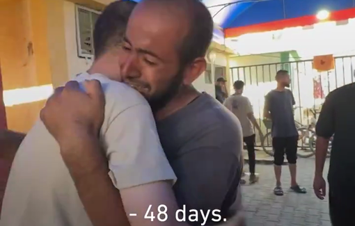 Thumbnail preview image for the video titled: Released after 65 days a Palestinian describes systematic torture and abuses in Israeli jails