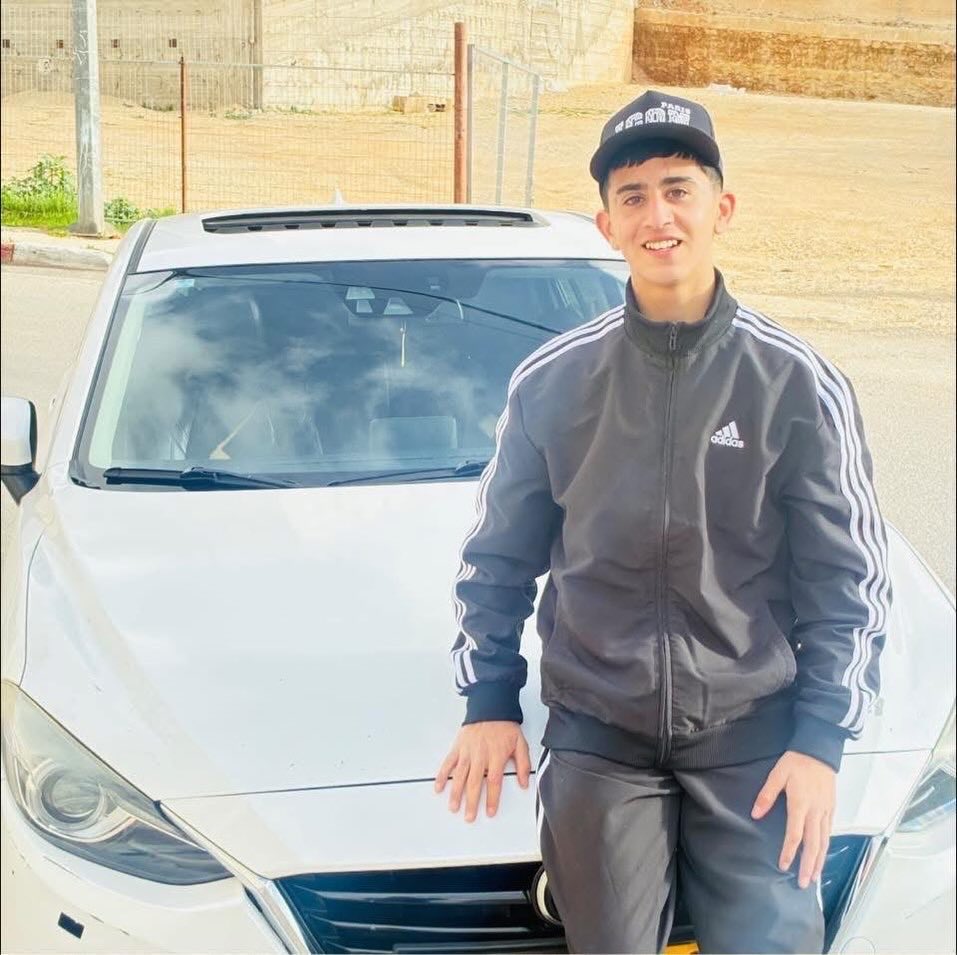 Thumbnail preview image for the video titled: 15-year-old Amir Ahmad Jaber was fatally shot by Israeli forces in Al-Bireh