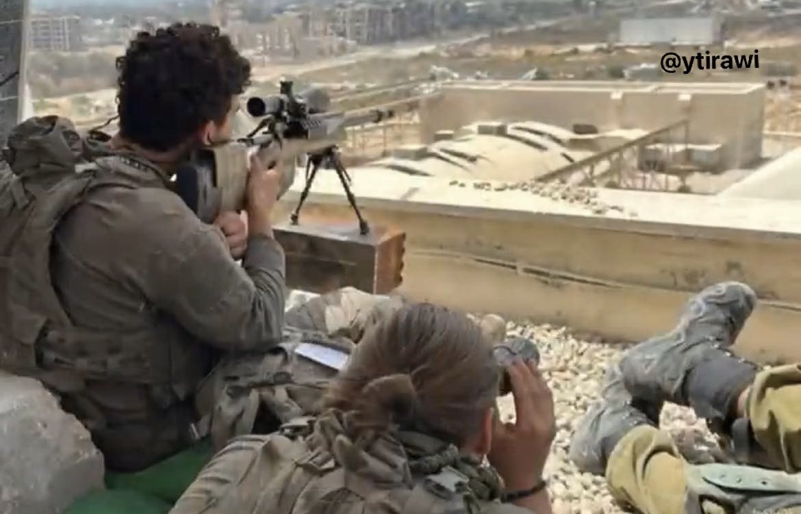 Thumbnail preview image for the video titled: IDF soldiers use Gaza's only cancer hospital as military base
