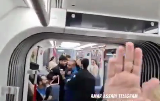 Thumbnail preview image for the video titled: A disabled Palestinian from Jaffa was forcibly removed from the Tel Aviv light rail for the "crime" of being Arab Jan 2026