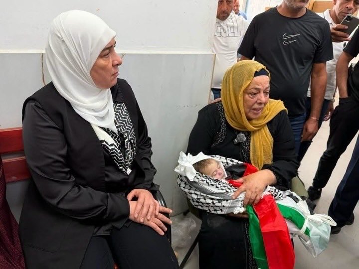Thumbnail preview image for the video titled: Ahmad Marouf Zaid (4 months old), passed away after being denied reach an ambulance by Israeli forces
