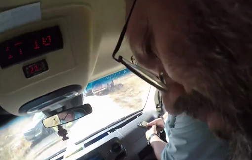 Thumbnail preview image for the video titled: The body camera of Nadav Weiman captured American delegation being detained by both settlers and Israeli soldiers