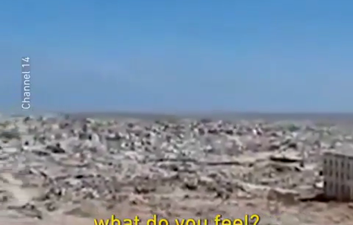 Thumbnail preview image for the video titled: Israel Katz has confirmed that the destruction in Gaza is “the result of a deliberate policy.”