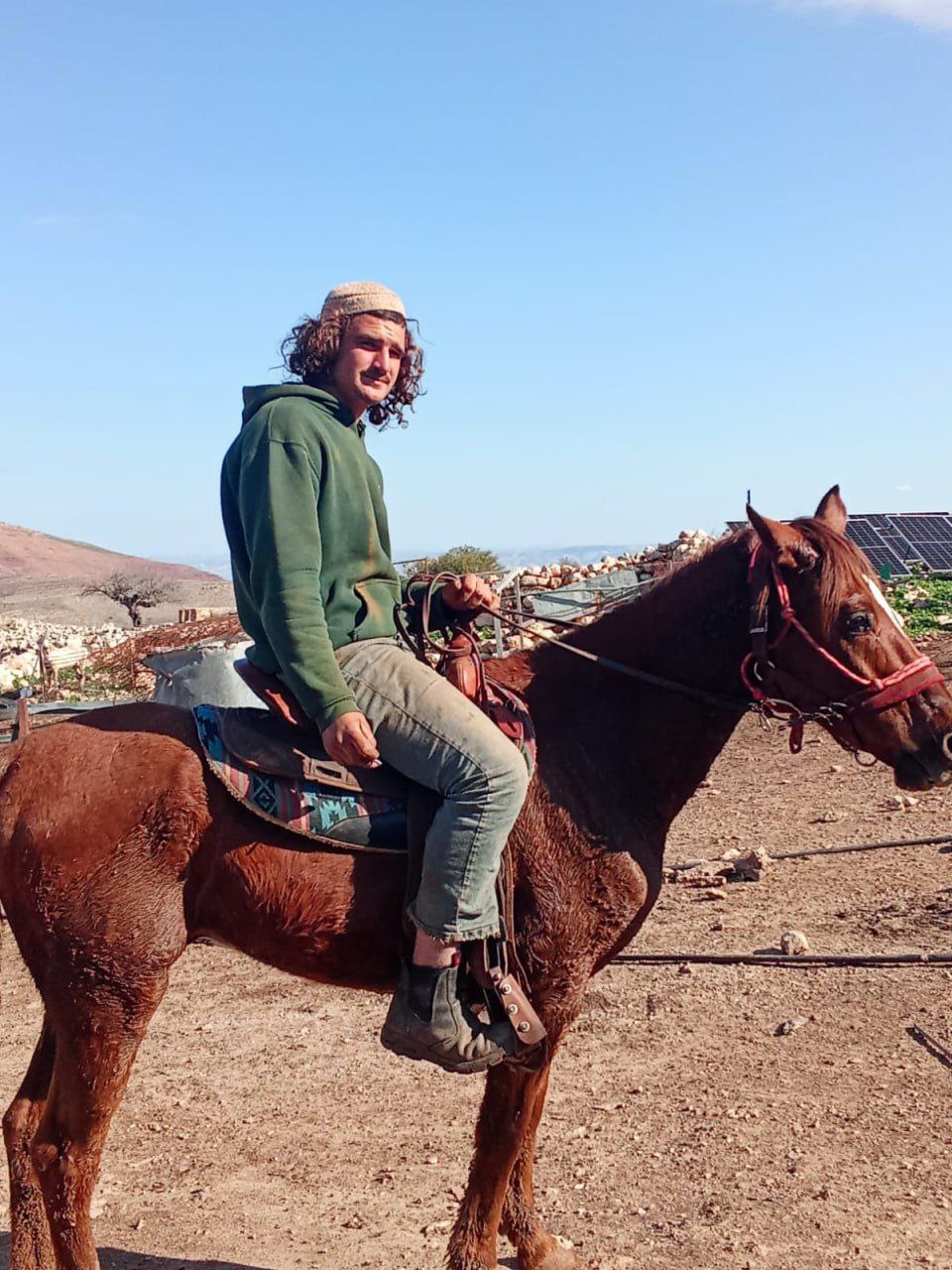 Thumbnail preview image for the video titled: Settler gangs obstructed the work of Central Elections Commission teams in the Khirbet Yerza community
