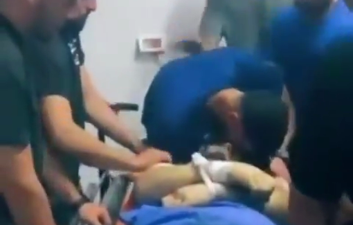 Thumbnail preview image for the video titled: Last farewell of Fadi Hamdallah Al-Naasan, 17, who succumbed to wounds sustained by Israeli bullets last week