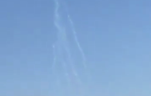 Thumbnail preview image for the video titled: Israel is raining white phosphorus over Baraachit and Beit Yahoun in South Lebanon