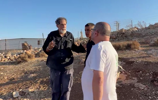 Thumbnail preview image for the video titled: Rabbi Arik Asherman of Torat Tzedek explains to Ofer Cassif how the “closed military zone” order helps the settlers
