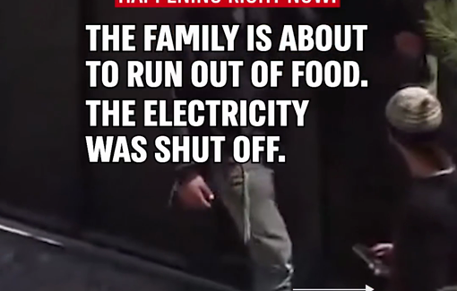 Thumbnail preview image for the video titled: Three Palestinian families were besieged by the soldeirs and settler in Qusra