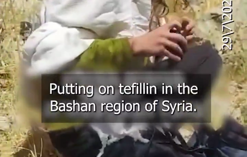 Thumbnail preview image for the video titled: Jew settlers invade and call to settle Syria