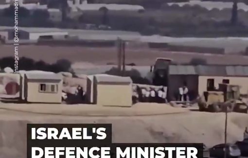 Thumbnail preview image for the video titled: Israel Katz praising hilltop Youth to grab land and help to establish 104 new setttlements