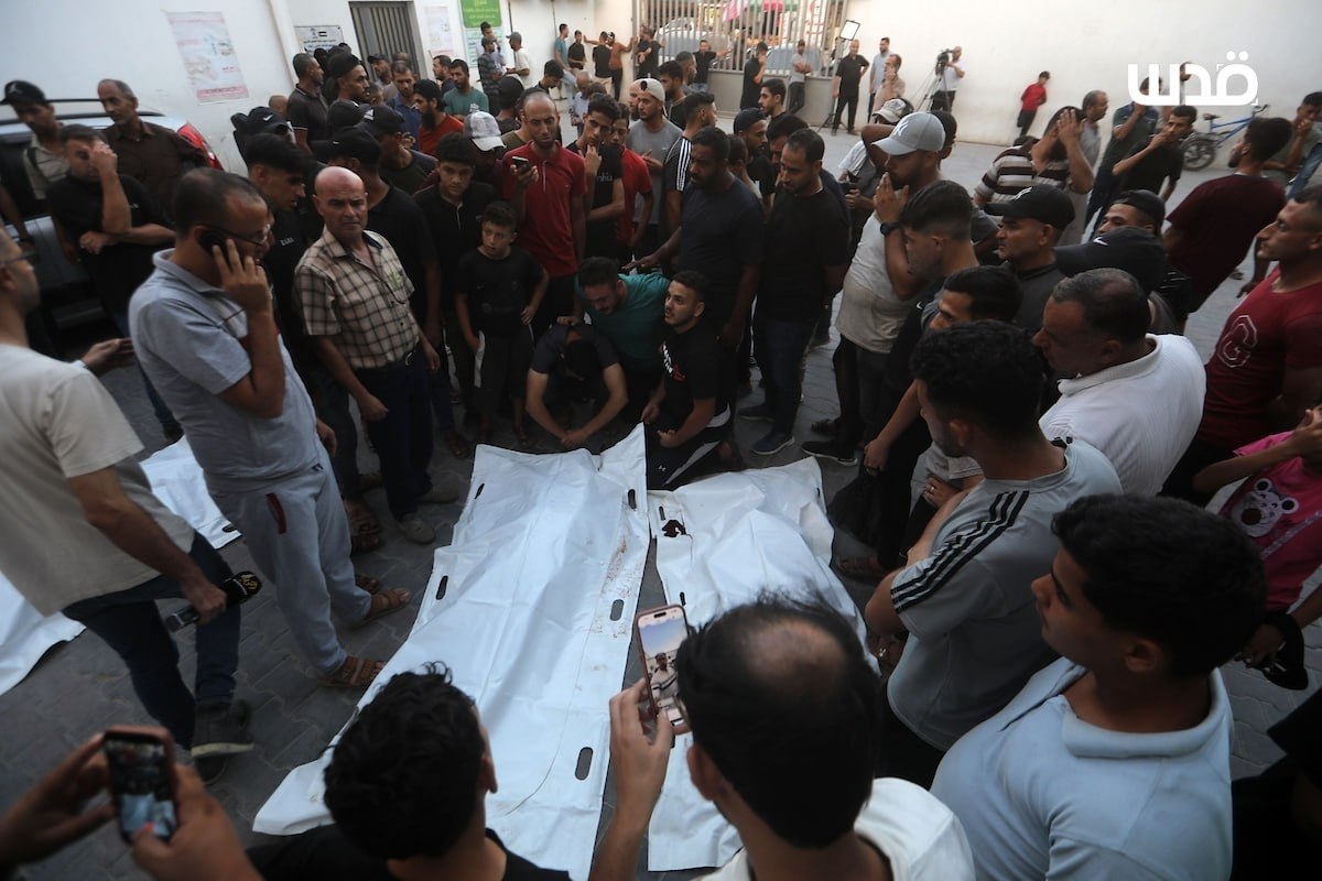 Thumbnail preview image for the video titled: Farewells to Palestinians killed by Israel at Gaza Port cafe