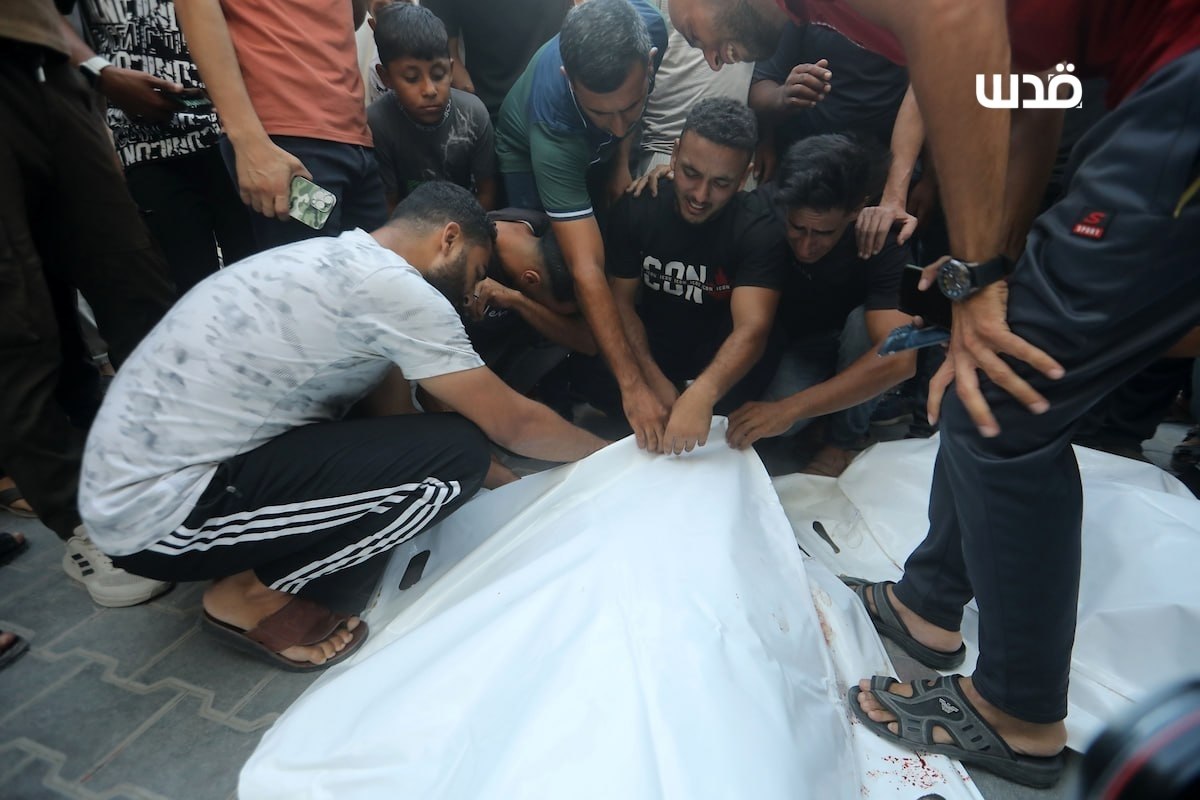Thumbnail preview image for the video titled: Farewells to Palestinians killed by Israel at Gaza Port cafe
