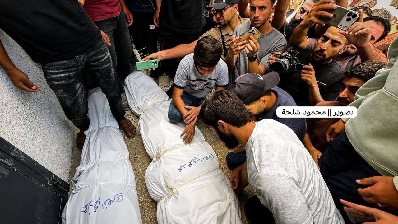Thumbnail preview image for the video titled: Farewells to Palestinians killed by Israel at Gaza Port cafe