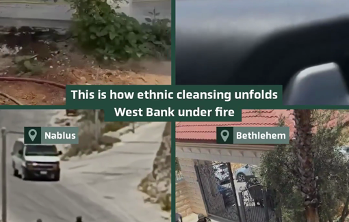 Thumbnail preview image for the video titled: Huge wave of pogroms, arrests, and invasions across multiple Palestinian towns in retaliation for the Tell event
