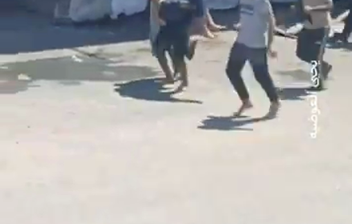 Thumbnail preview image for the video titled: Child shot and killed by Israeli gunfire on displacement camp