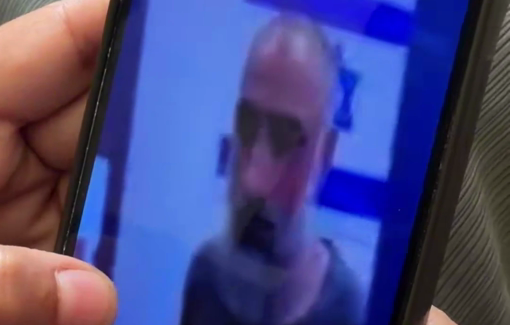 Thumbnail preview image for the video titled: Wife on the first photo of journalist Mohammed Arab 2 years after his abduction by Israel during its raid of Al-Shifa hospital