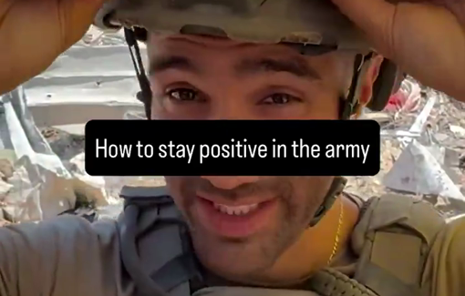 Thumbnail preview image for the video titled: IDF's trick to stay happy while destroying all life in Gaza