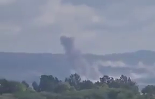 Thumbnail preview image for the video titled: Israeli occupation forces blew up building in Mansouri, South Lebanon