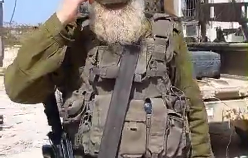 Thumbnail preview image for the video titled: Rabbi Eitan Shnerb, a community rabbi and educator from Lod decided to serve as reservist in Gaza