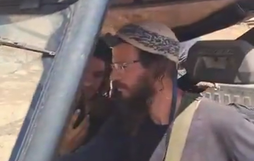 Thumbnail preview image for the video titled: Provocation by settler Noam Jackson