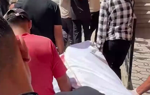 Thumbnail preview image for the video titled: Bani Suheila Municipality employee killed in Israeli drone strike